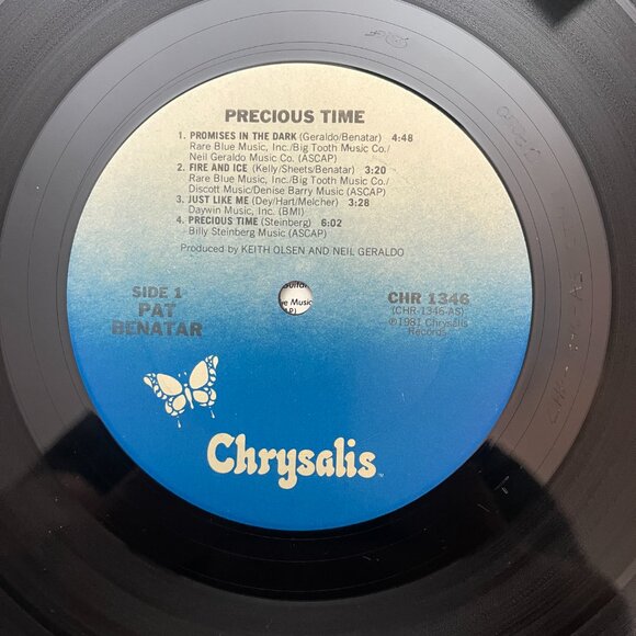 Pat Benatar “Precious Time” 1981 Vinyl LP,  Vintage Album - Picture 4 of 8